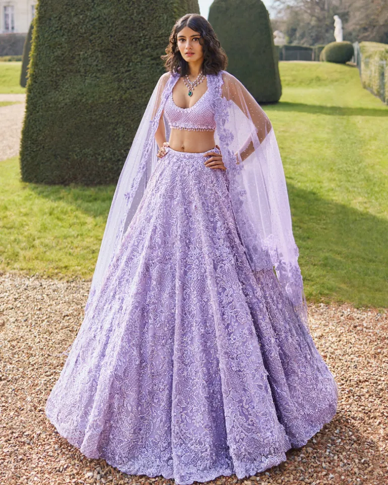 Layla Sequin Lehenga Set