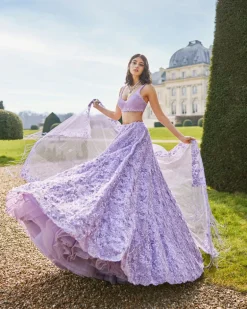 Layla Sequin Lehenga Set