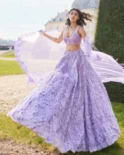 Layla Sequin Lehenga Set