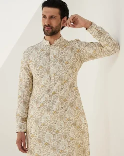 Lemon Berry Kurta Set