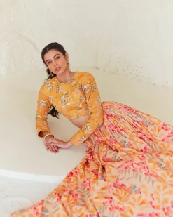 Lily Floral Lehenga