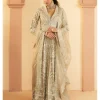 Long Tapered Coat And Lehenga Set