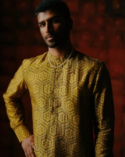 Lucian Amber Kurta Set
