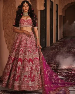 Lucknowi Lehenga Set