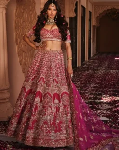 Lucknowi Lehenga Set