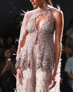 Lydia Tulle Gharara Set