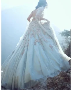 Magnolia Tulle Lehenga