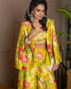 Mahek Blazer Set
