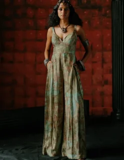 Mahi Mint Jumpsuit