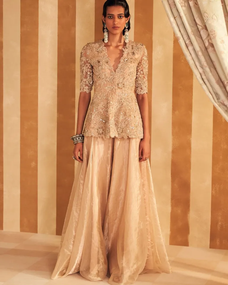 Mahroo Peplum Set