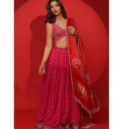 Mala Jamewar Lehenga Set