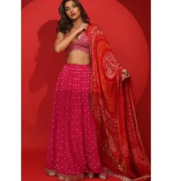 Mala Jamewar Lehenga Set