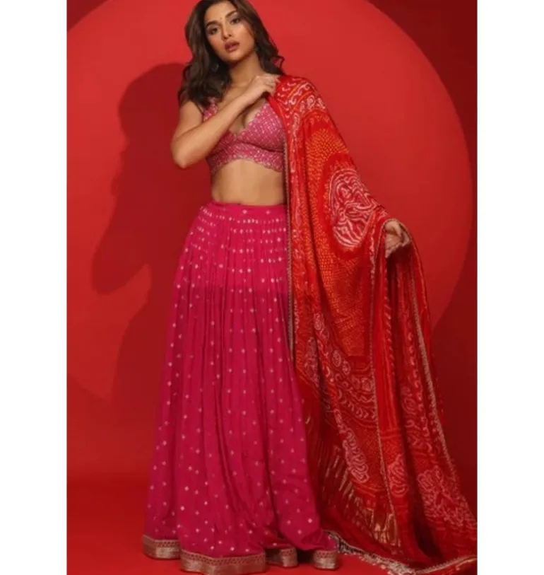 Mala Jamewar Lehenga Set