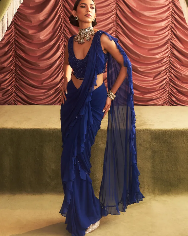 Mallika Concept Sari Set