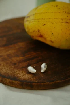Mango Charm Studs