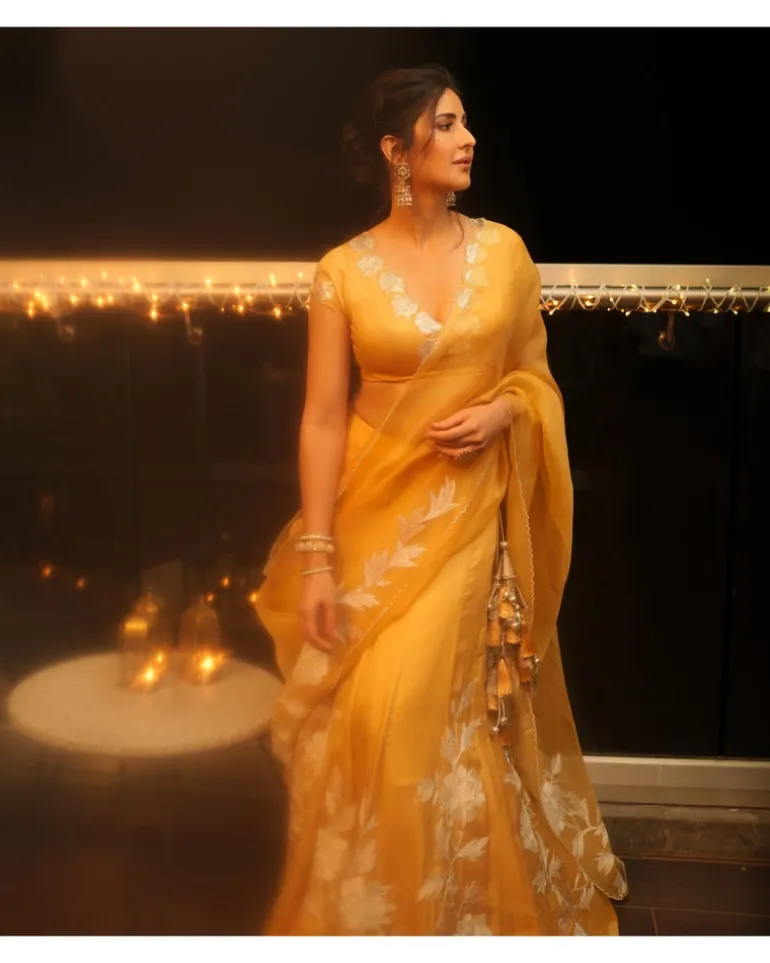 Mango Yellow Lehenga Set