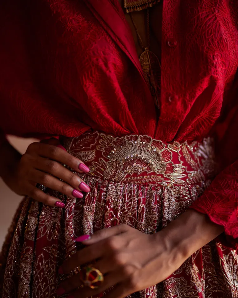 Manjari Lehenga Set