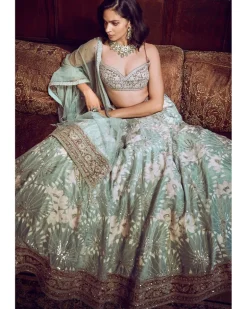 Matsya's Water Lillis Lehenga Set