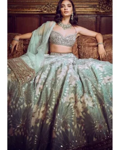 Matsya's Water Lillis Lehenga Set
