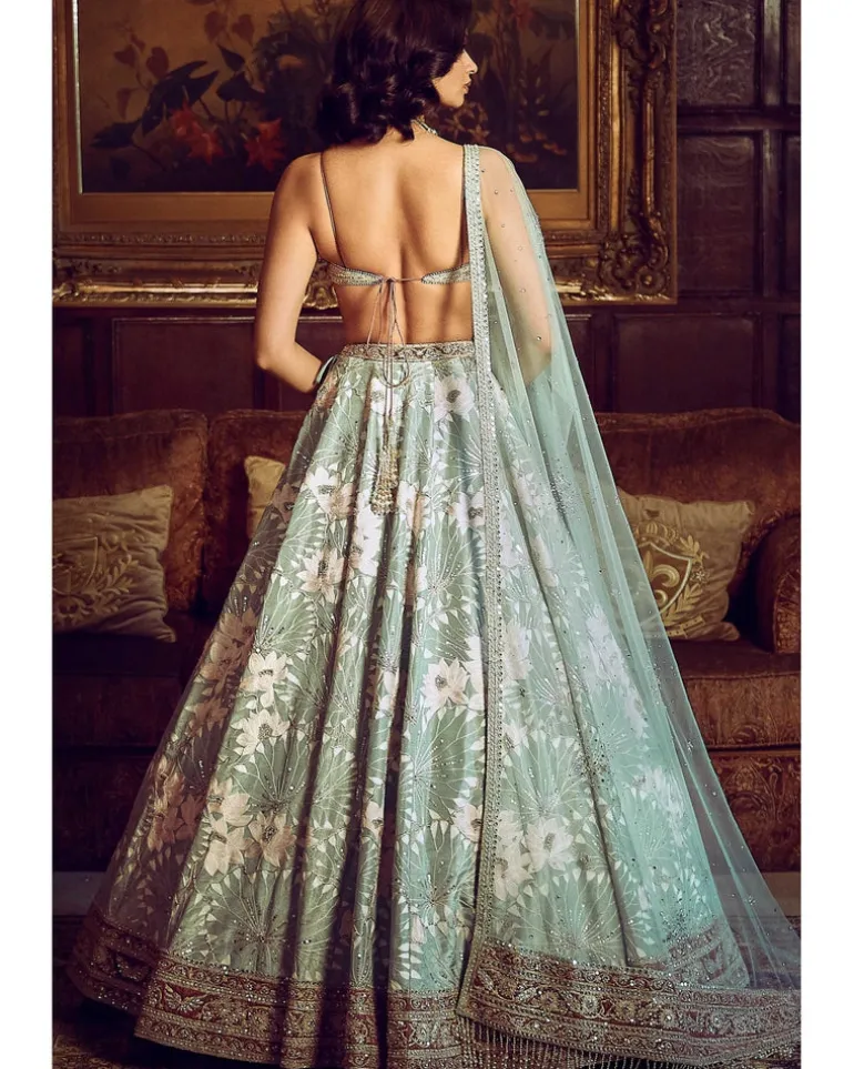 Matsya's Water Lillis Lehenga Set