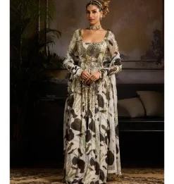 Meadow Blossom Anarkali Set