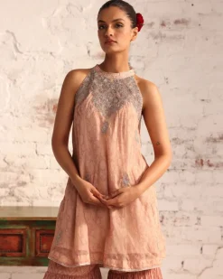 Mehr Halter Neck Gharara Set