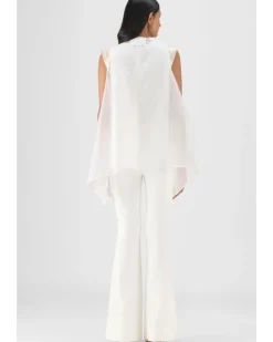 Metallic Structured Top