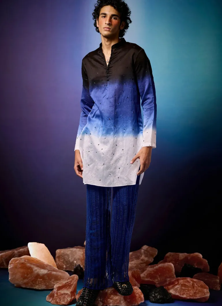 Midnight Nova Kurta Set
