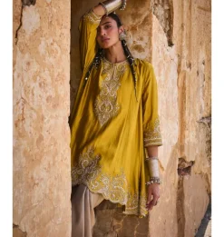 Miha Tunic with Wrap Skirt Set
