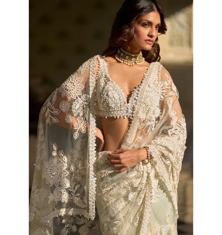Mint Green Dori Sari