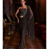 Mocha Corset Sari