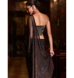 Mocha Corset Sari