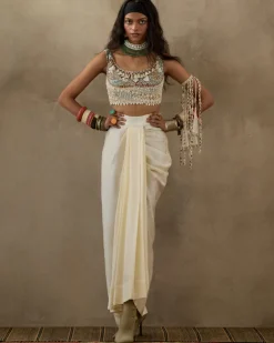 Mogra Noori Skirt Set