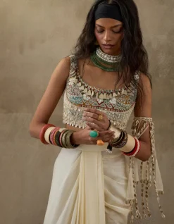 Mogra Noori Skirt Set