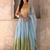 Monet Ombré Lehenga Set