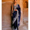 Moonstone Tie-Up Sari Set