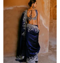 Moonstone Tie-Up Sari Set