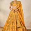 Motichur Cape Lehenga Set