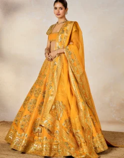 Motichur Cape Lehenga Set