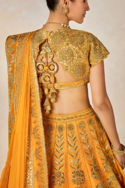 Motichur Cape Lehenga Set