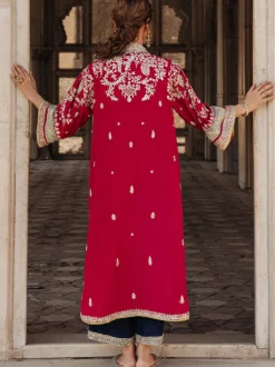 Mughal Chogha Izaar Kurta Set