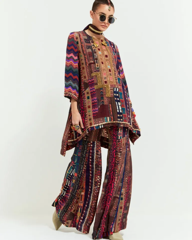 Multi Color Mitra Short Kurta Set