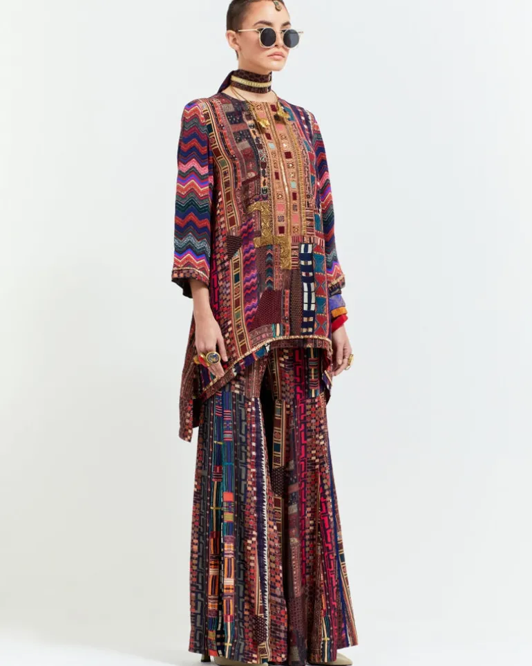 Multi Color Mitra Short Kurta Set