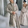 Multi Coloured Thread Embroidered Sherwani Set