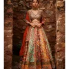 Multi Panel Diamond Lehenga Set