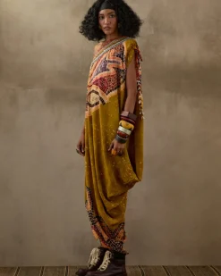 Multi Pint Rasa One Shoulder Dress