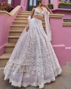 Multi-Colored Dori Lehenga Set