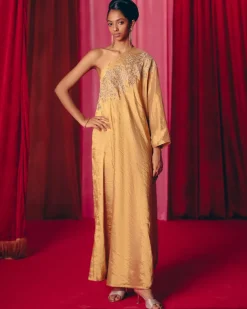 Mundira One Shoulder Kaftan