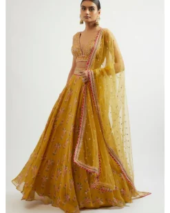 Mustard Esha Lehenga Set