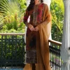 Mustard Floral Kurti Set